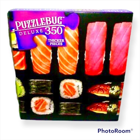 🍣 PUZZLEBUG SUSHI 350 PIECE PUZZLE 🍣 - Picture 1 of 4